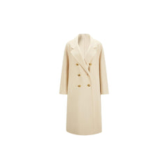 Women's Straight Double-faced Wool Coat