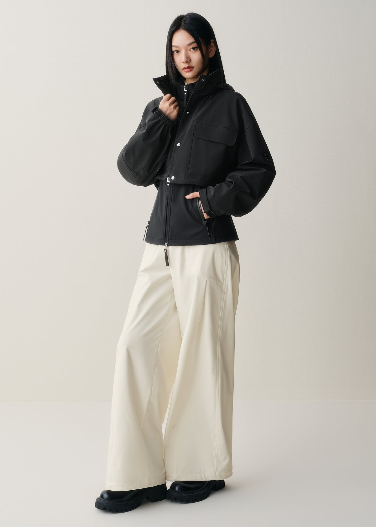 Women's 3-in-1 Slim-Fit Down Jacket