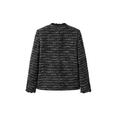 Women's Raw Edge Tweed Jacket