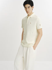 Men's Cooling Slim-Fit Embroidered Polo Shirt