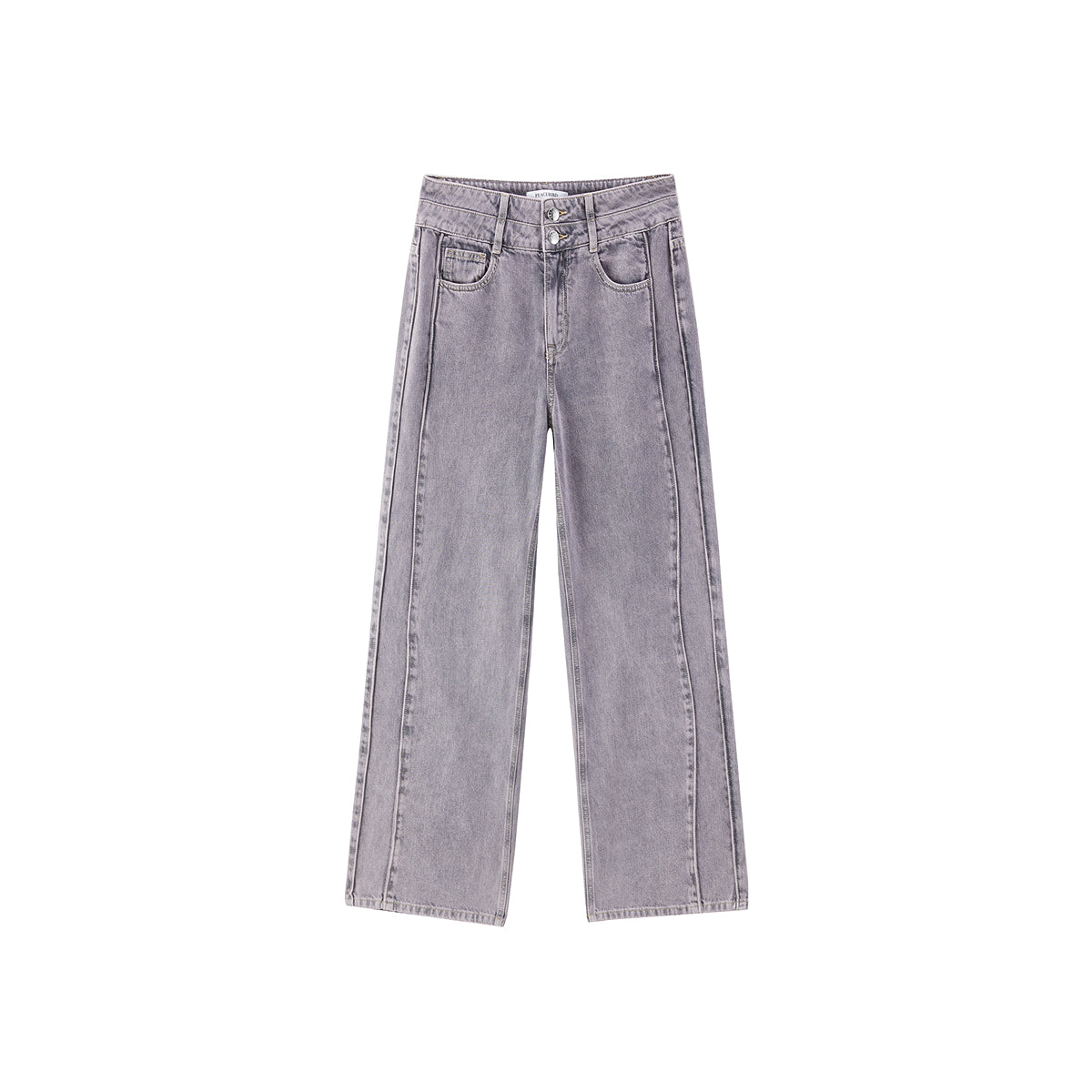 Women's Light Purple Straight Jeans