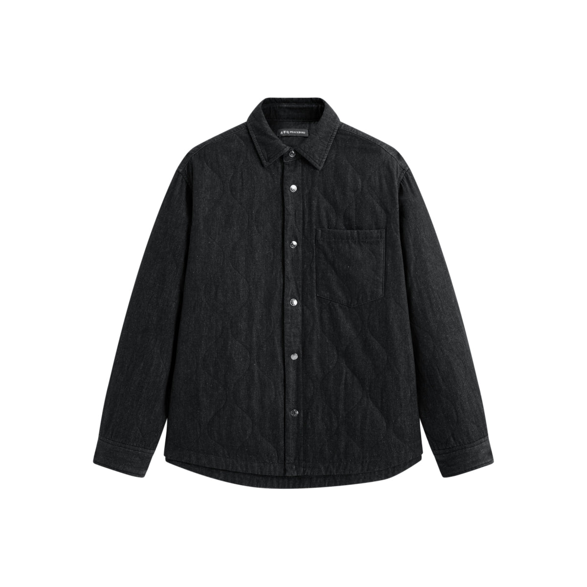 Men's Oversized Quilted Shirt