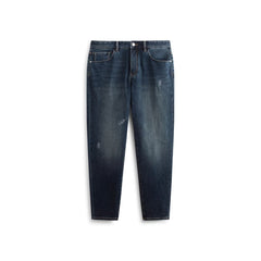 Men's Distressed Slim-Fit Jeans