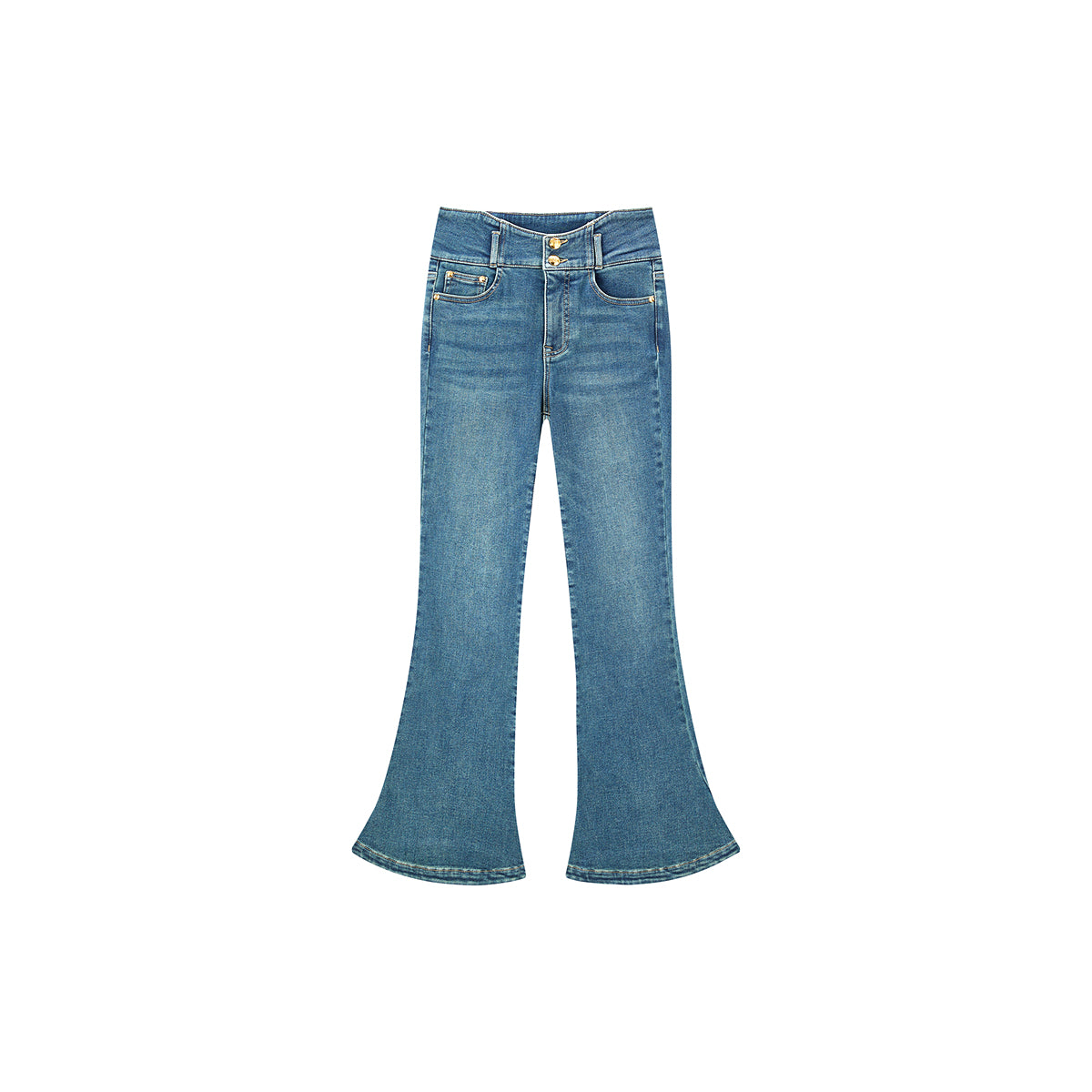 Women's High Waist Flare Jeans