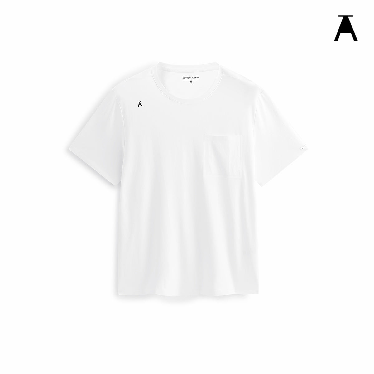 Men's Soft T-Shirt with Bonded Detail