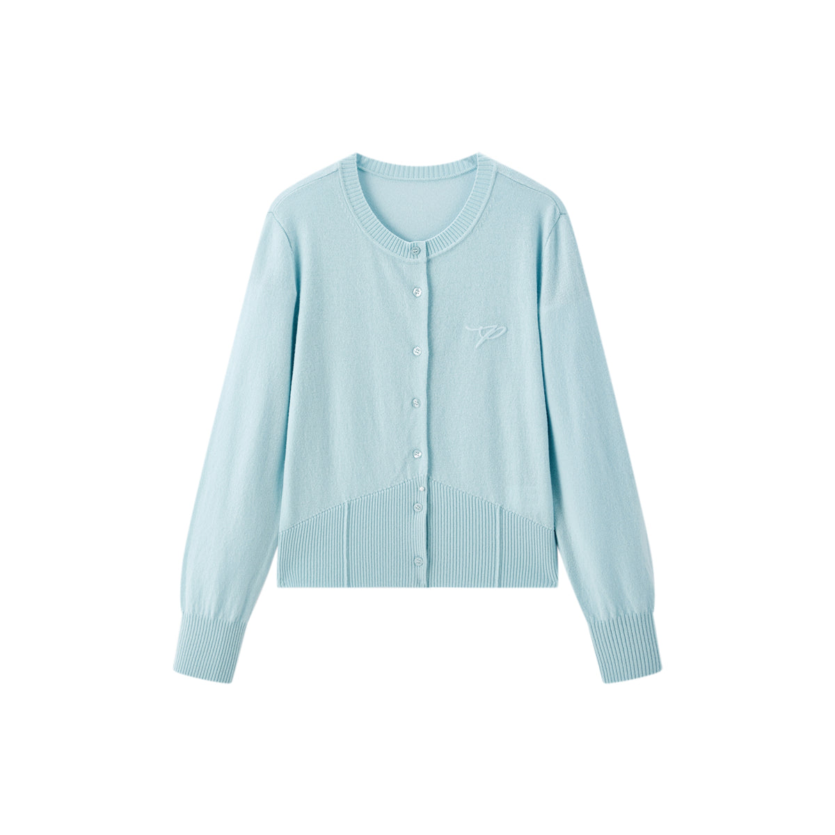 Women's Pure Wool Cropped Cardigan