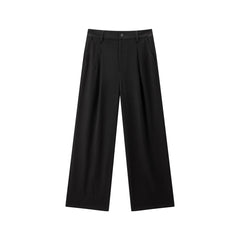 Women's High-Waist Wide-Leg Suit Pants