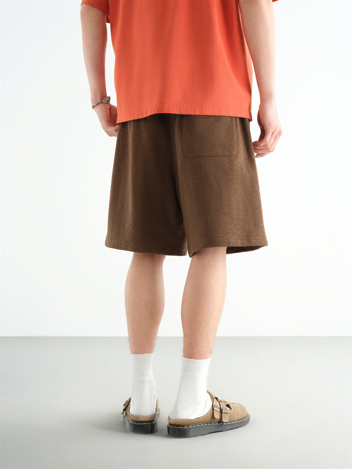 Men's Contrast Drawstring Sports Shorts