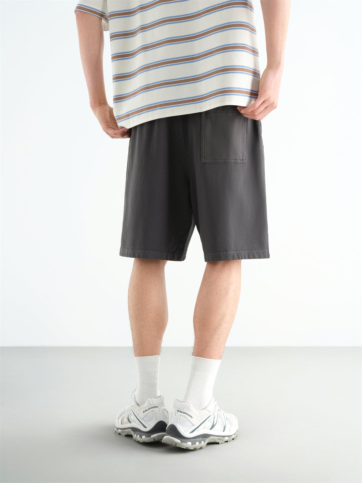 Men's Drawstring-Waist Sports Shorts