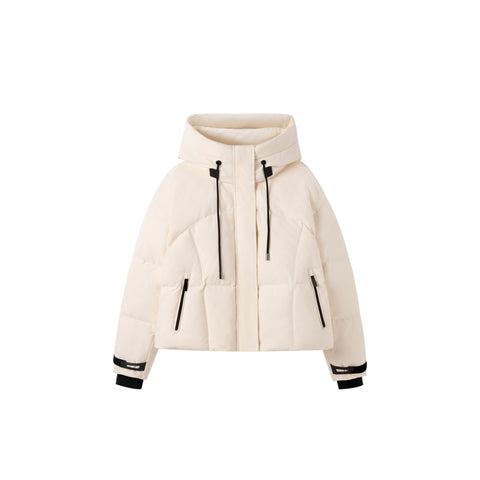 *US Final Sale* Women's Short Warm Puffer Jacket