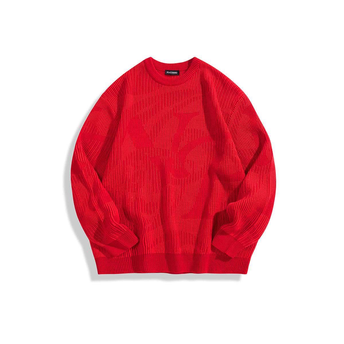 Men's Letter Jacquard Pullover