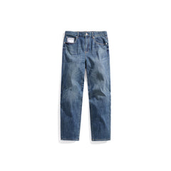 Men's Vintage Washed Straight Jeans