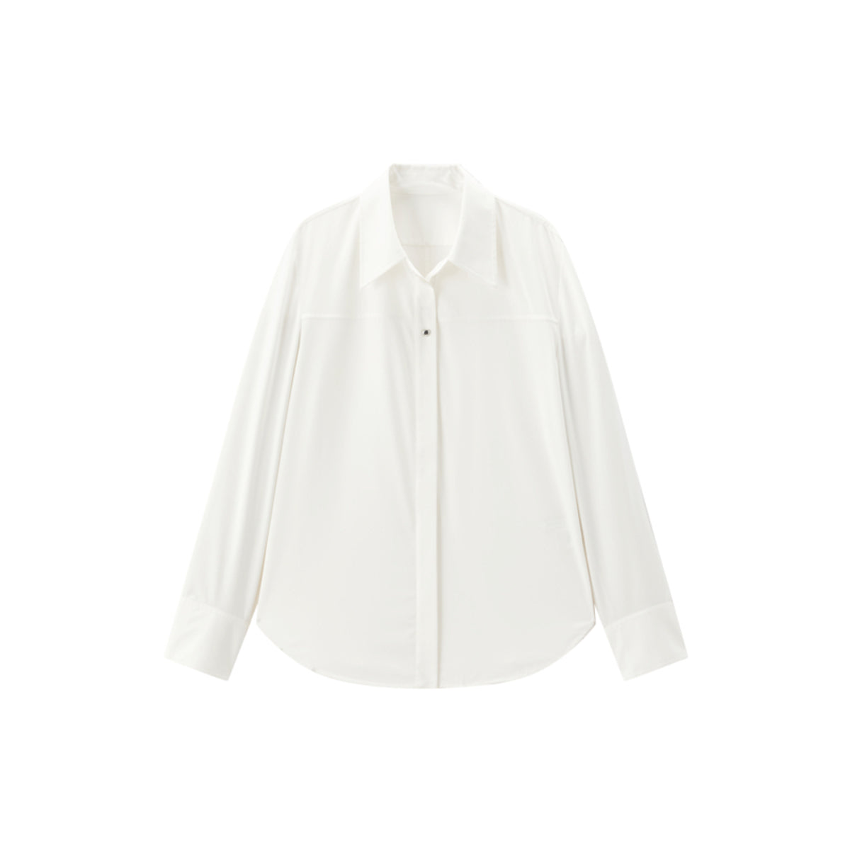 Women's Brushed Relaxed Long-Sleeve Shirt