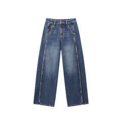 Women's Casual Wide-Leg Banana Jeans