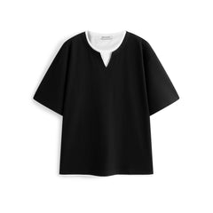 Men's Layered-Look Waffle T-Shirt