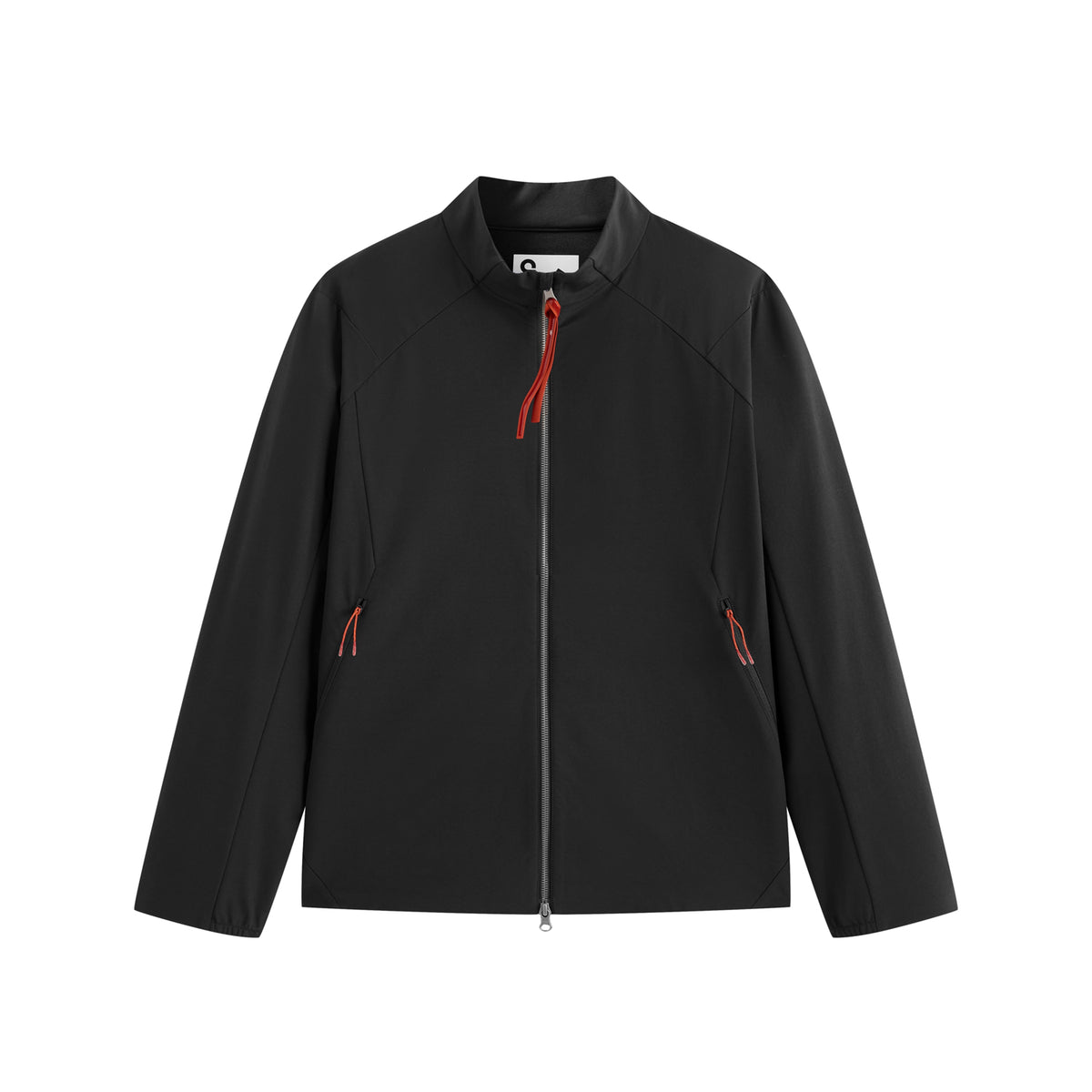 Men's Outdoor Stand-Collar Contrast-Zip Jacket