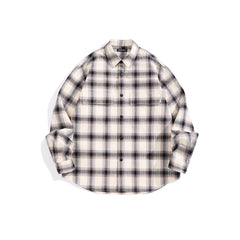 Men's Plaid Textured Shirt