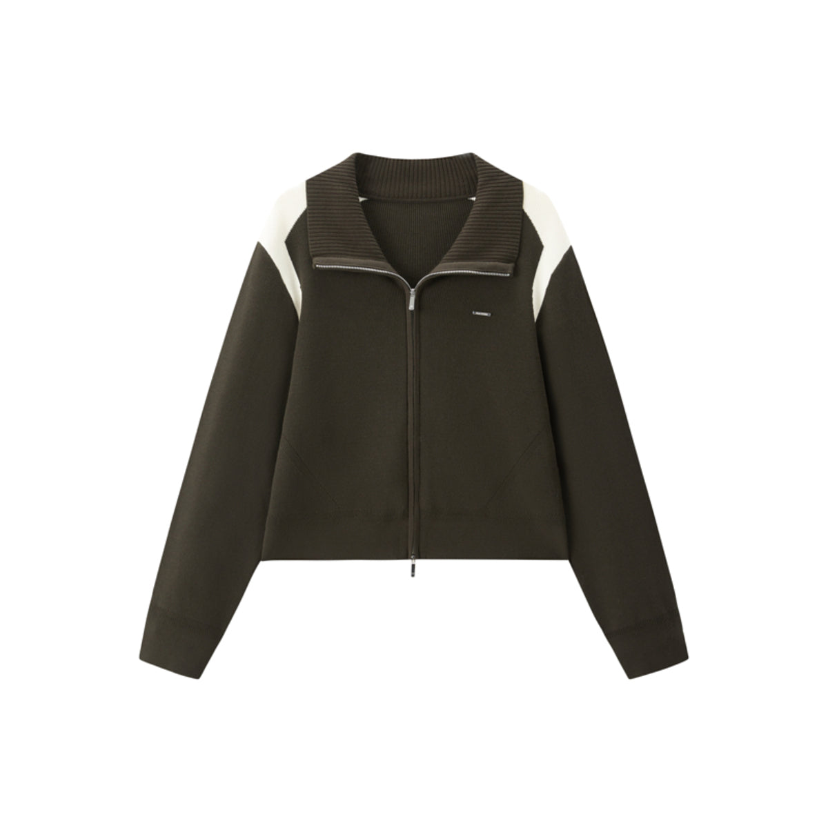 Women's Sporty Contrast Knit Set