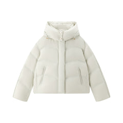 Women's Short Quilted Puffer Jacket