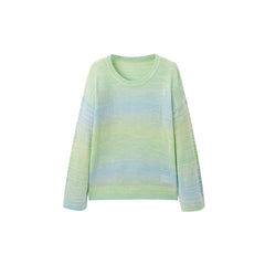 Women's Oversized Gradient Knit Sweater