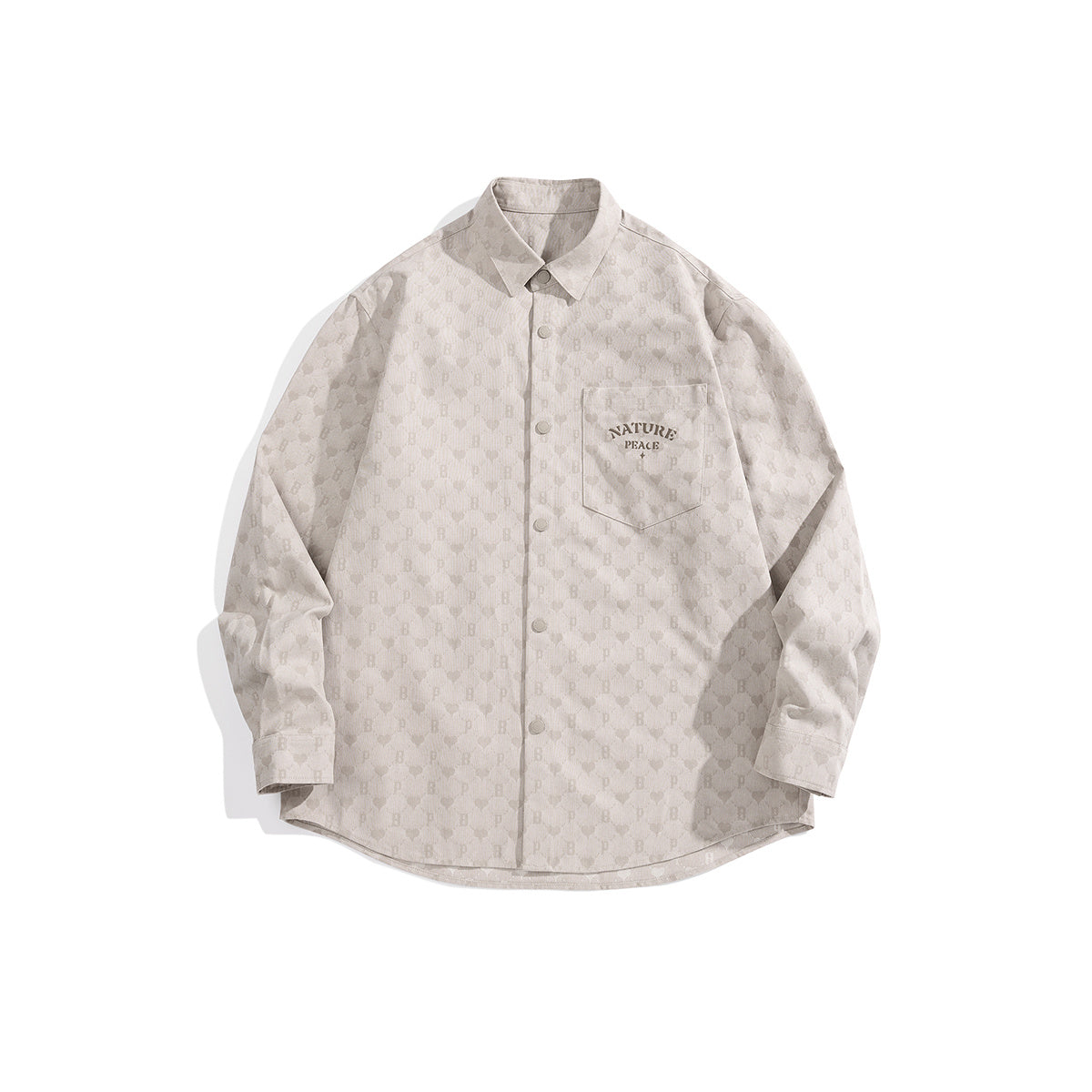 Men's Patterned Jacquard Shirt