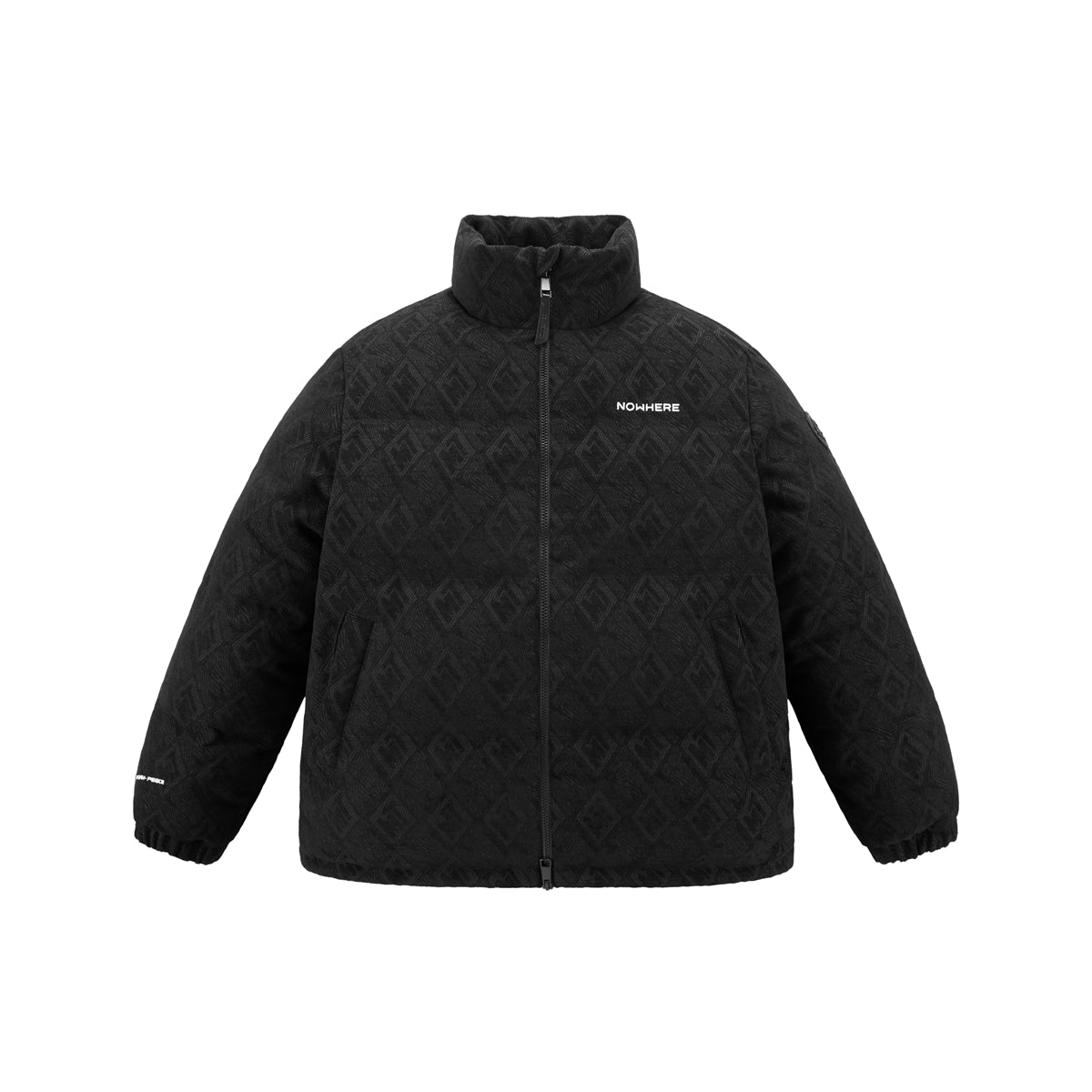 Men's Chenille Jacquard Puffer Jacket