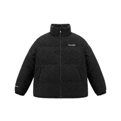 Men's Chenille Jacquard Puffer Jacket