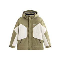 Men's Colorblock Bonded Water-Repellent Down Jacket