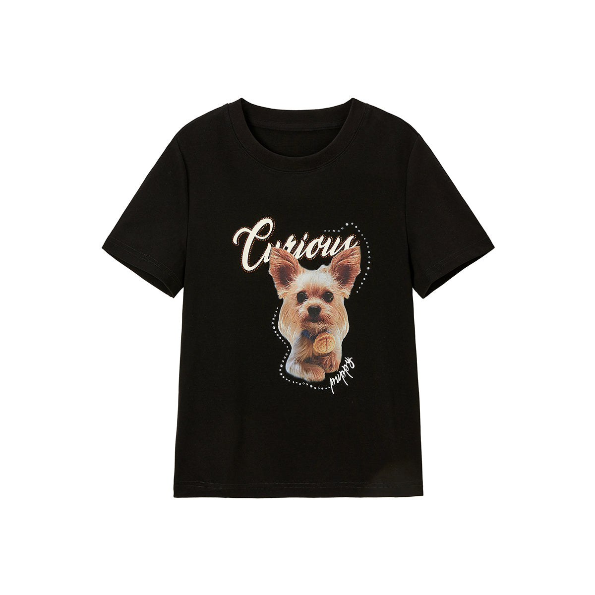 Women's Dog Print T-shirt