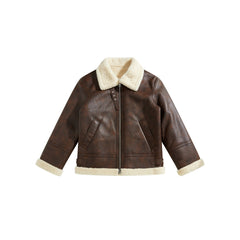 Men's Faux Shearling PU Jacket