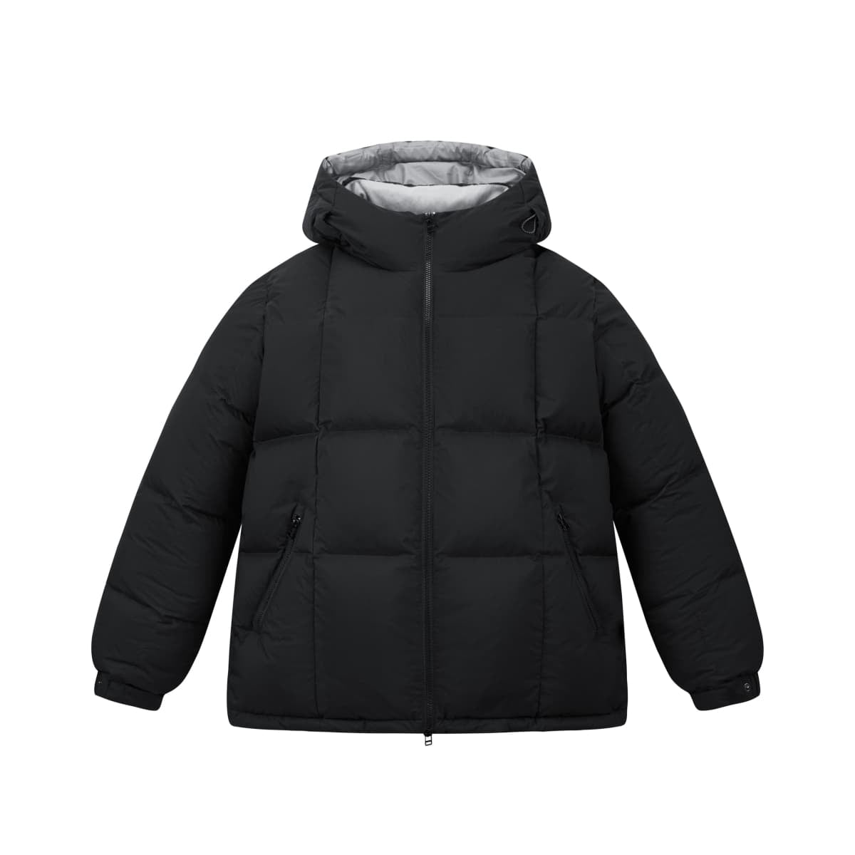 Men's Lightweight Contrast Hooded Down Jacket