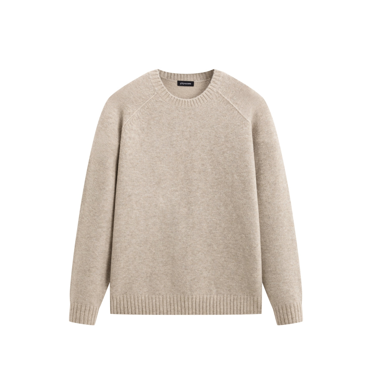 Men's Solid Raglan-Sleeve Sweater