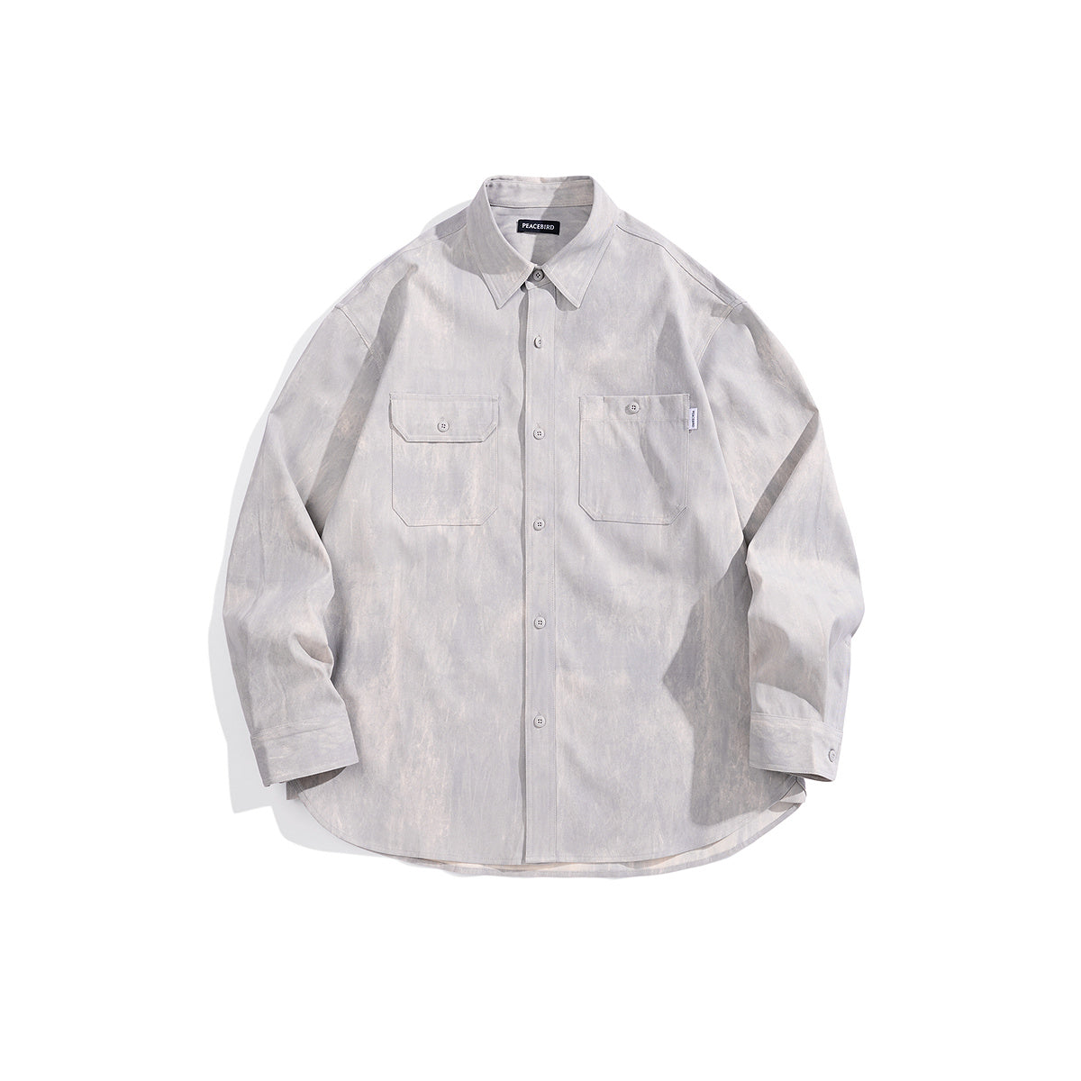 Men's Washed Textured Shirt