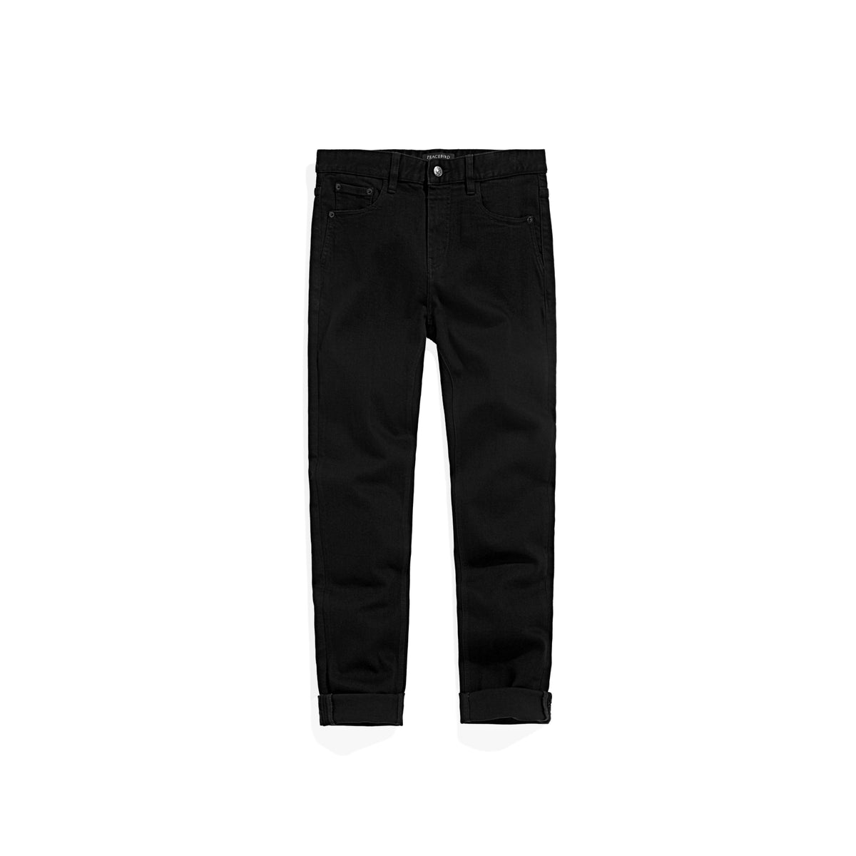 Men's Solid Skinny Jeans