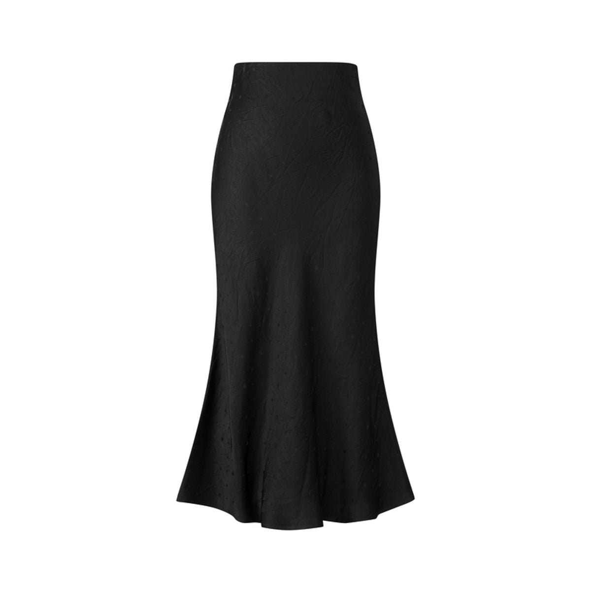 Women's High Waisted Jacquard Fishtail Skirt