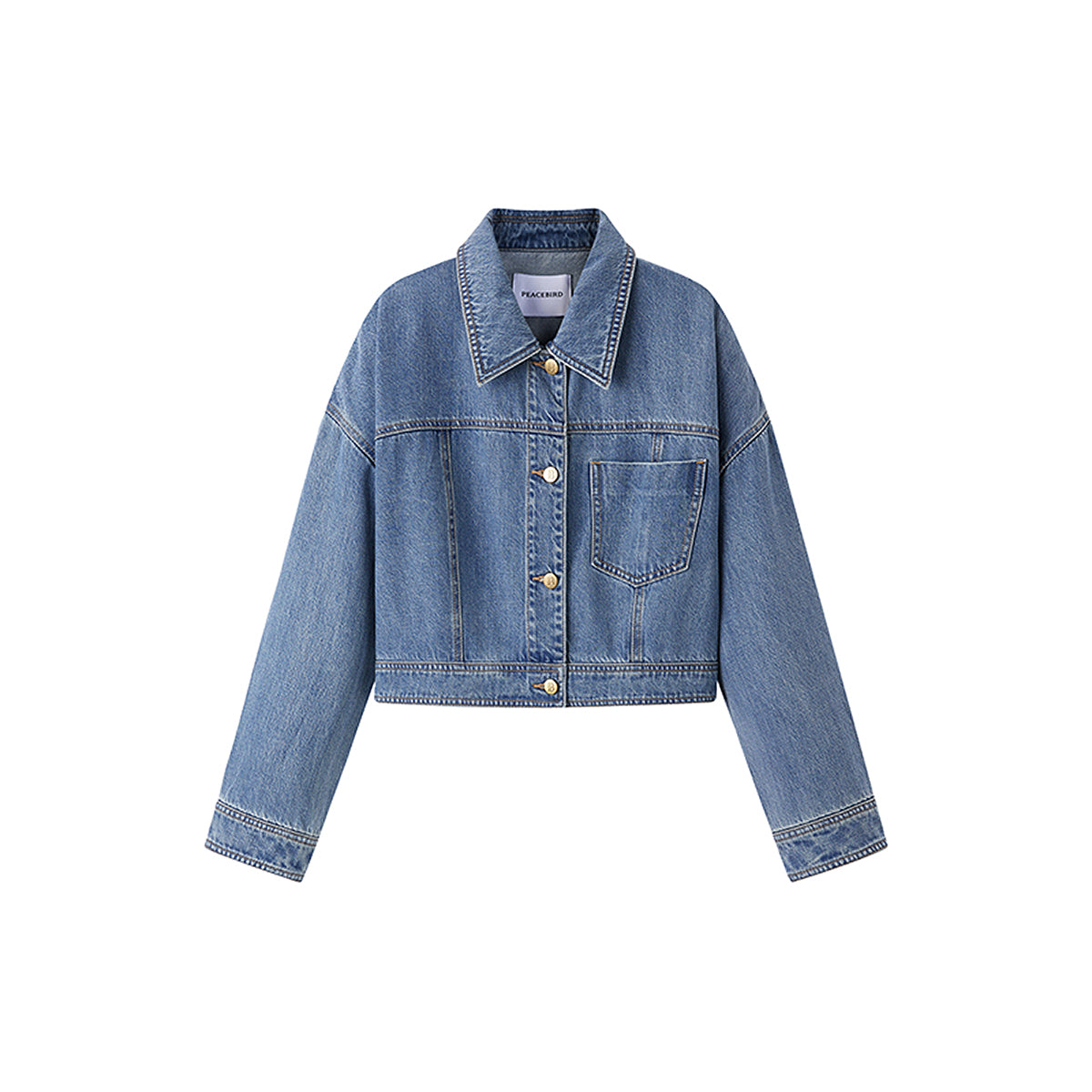 Women's Vintage Lyocell Denim Jacket