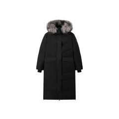 Women's Parka Down Coat With Fox Fur Collar