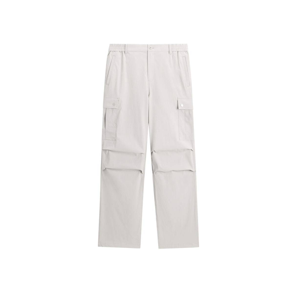 Men's Pleated Utility Parachute Pants