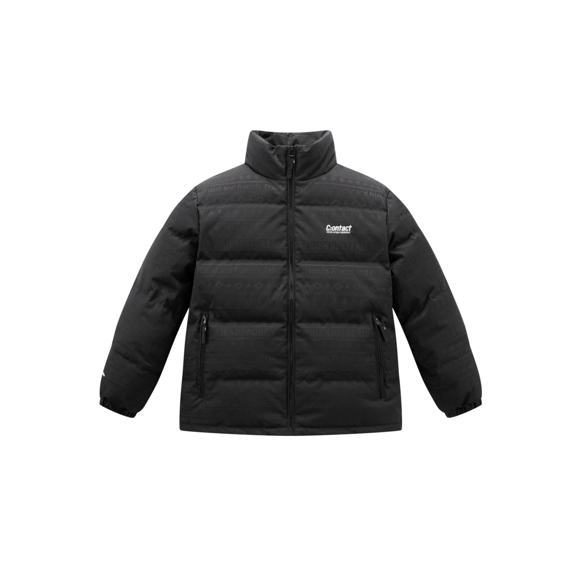 Men's Jacquard Puffer Jacket