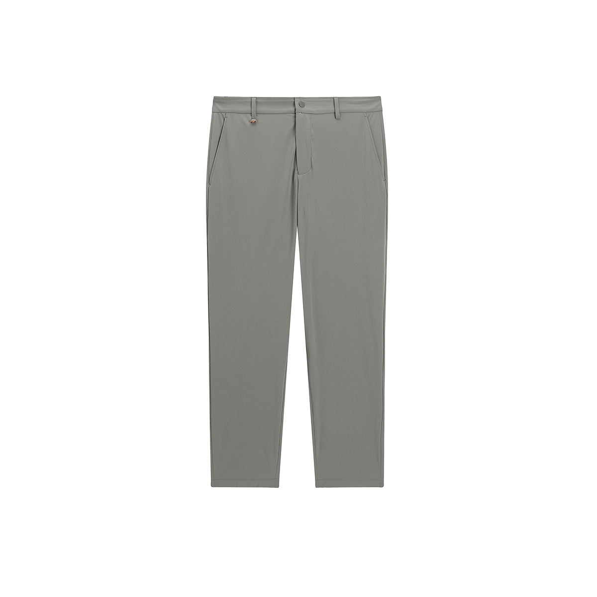 Men's Solid Cooling Cropped Pants