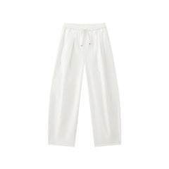 Women's High-Waist Solid Oversized Banana Pants