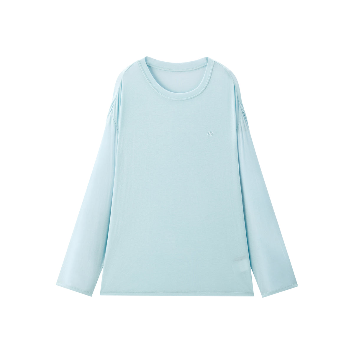 Women's Oversized Lyocell-Wool Blend T-Shirt