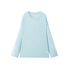 Women's Oversized Lyocell-Wool Blend T-Shirt