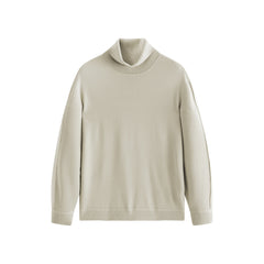 Men's Slim-Fit High-Neck Knit Sweater