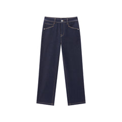 Women's Cropped Cooling Straight-Leg Jeans