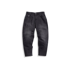 Men's Distressed Tapered Jeans