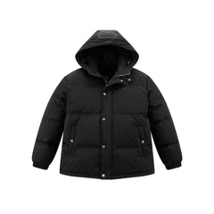 Men's Allover Tonal Jacquard Puffer Jacket