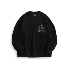 Men's Panel-Patchwork Sweatshirt
