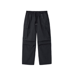 Men's Textured Straight-Leg Utility Pants