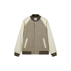 Men's Patchwork Baseball Jacket